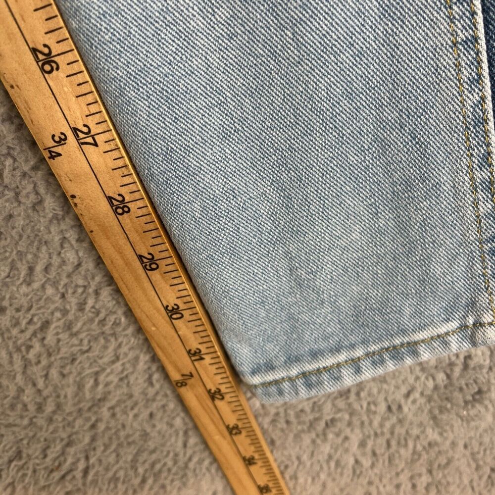 PACSUN 90’s Boyfriend Jeans Womens 22 Blue Straight Leg High Rise  22 x 32 - Picture 12 of 12